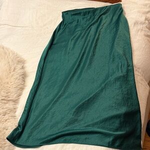 Madewell Emerald Maxi Skirt